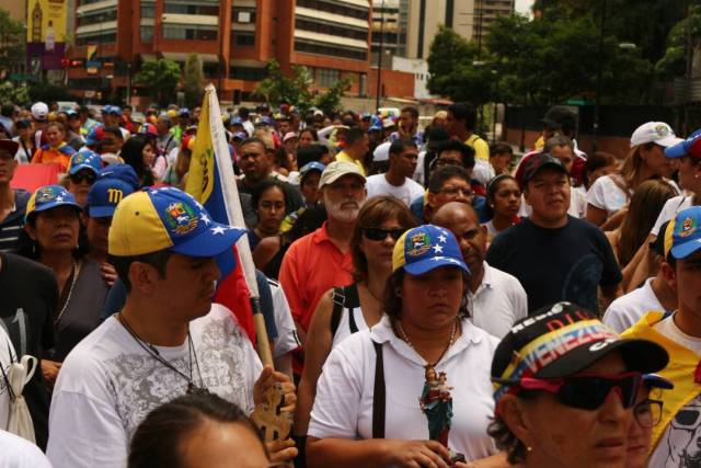 Unidos en la Fe desde Chacaito / Foto: Wil Jiménez