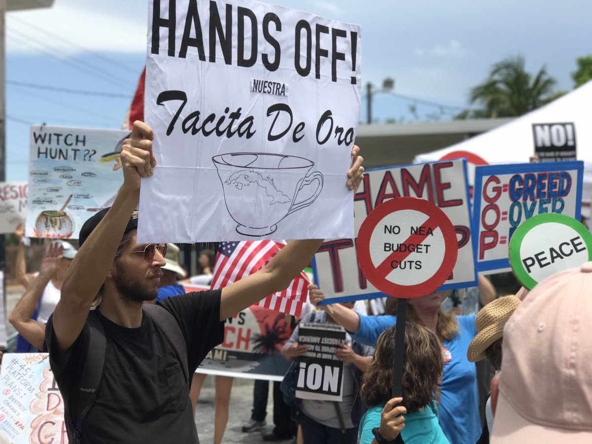 Las reacciones de los cubanos en Miami luego que Trump cancelara acuerdo con Cuba