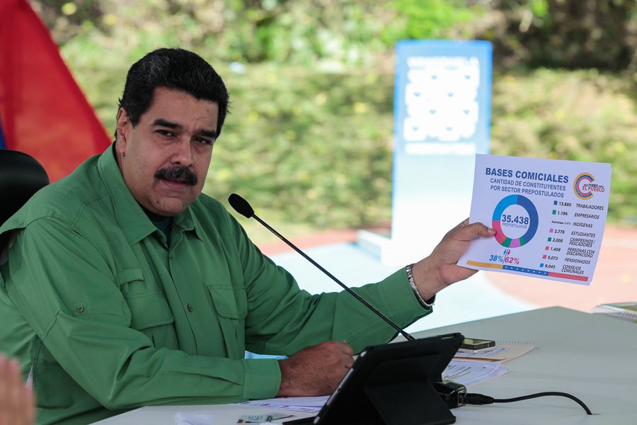 Maduro dice que su Constituyente es “irreversible”