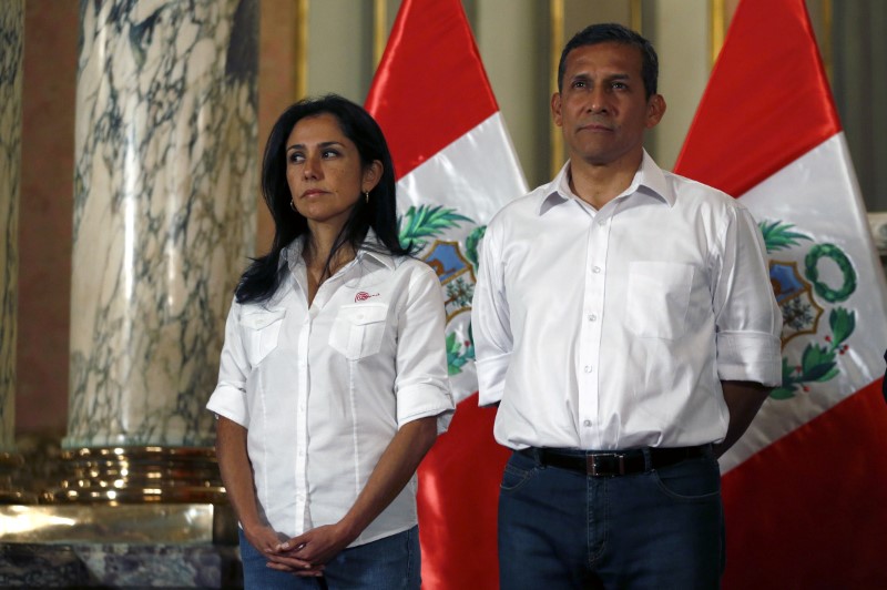 Fiscalía peruana pide prisión preventiva para Humala y su esposa por caso Odebrecht