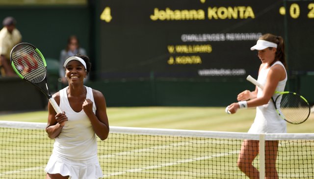 La tenista estadounidense, Venus Williams    REUTERS/Tony O'Brien