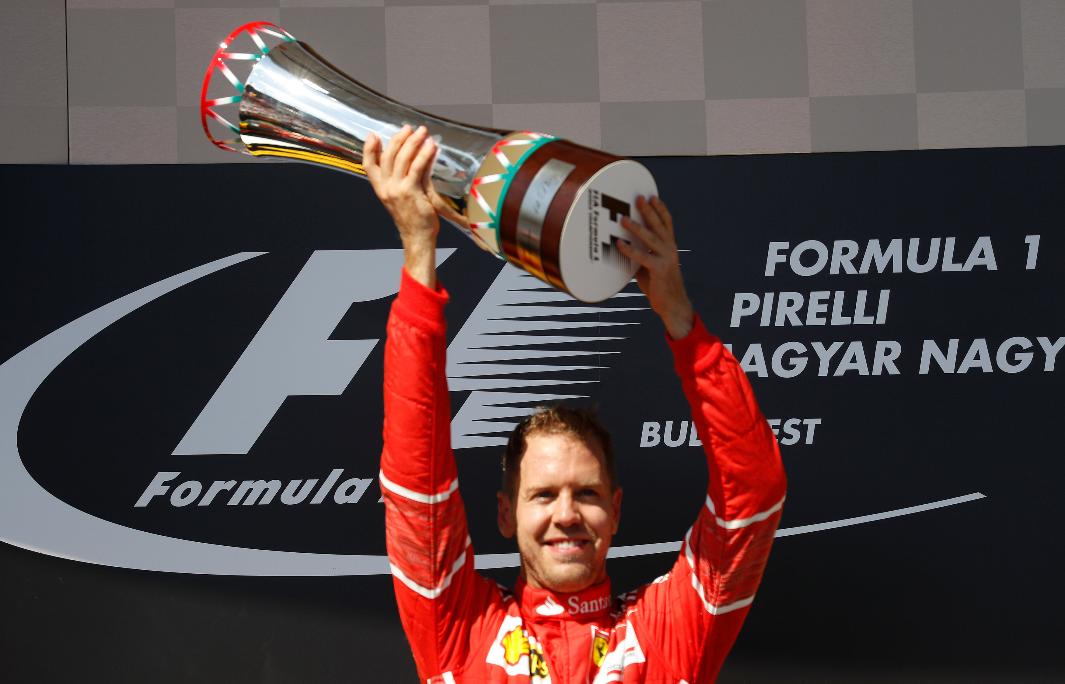 Sebastian Vettel gana el Gran Premio de Hungría de Fórmula Uno