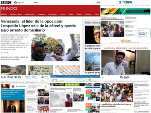 Así el mundo reseña el arresto domiciliario de Leopoldo López