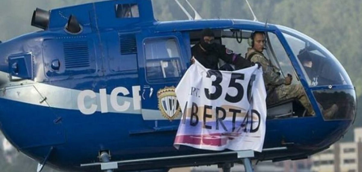 Imputaron a implicado en robo del helicóptero que utilizó Óscar Pérez