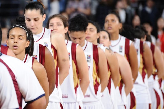 El boleto de retorno de las jugadores era de la aerolínea Avianca (Foto: @FVBaloncesto)