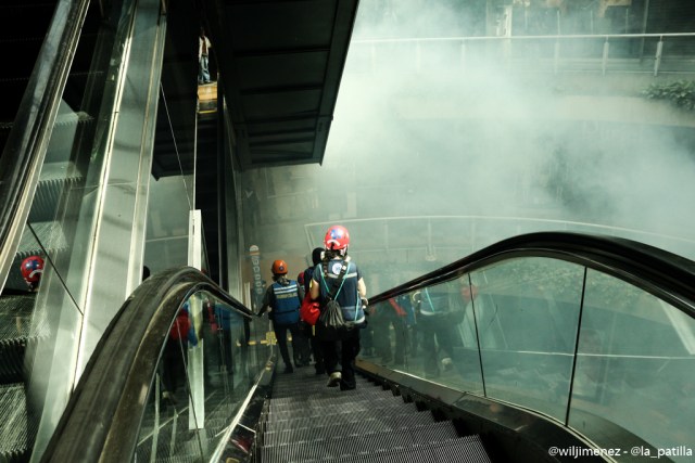 Cuerpos de seguridad hicieron del Sambil su nueva "cámara de gas". Foto: Will Jiménez / LaPatilla.com