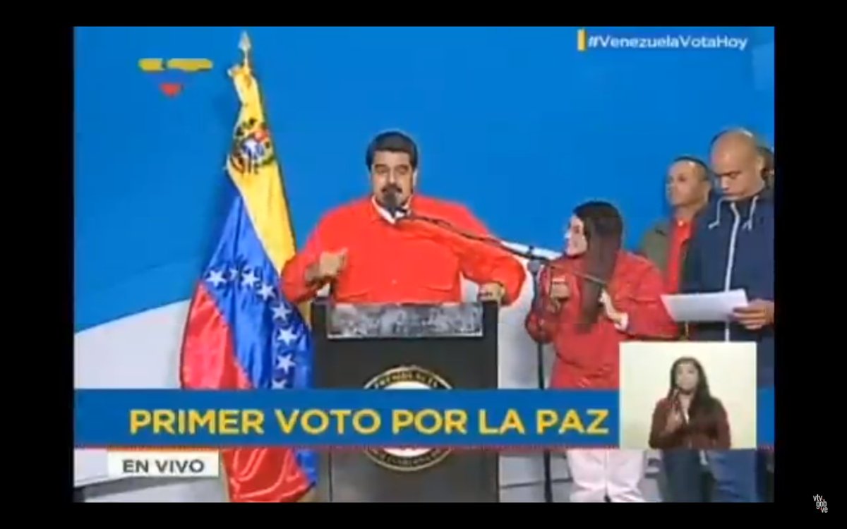 Maduro, el primero en votar por el fraude constituyente #30jul