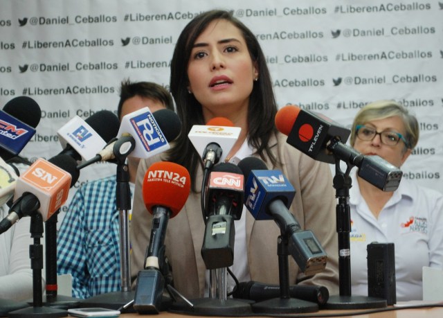 Patricia de Ceballos, alcaldesa de San Cristóbal, estado Táchira // Foto Prensa VP