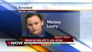 ¡WTF! Arrestan a una mujer por embarazarse de un niño de 11 años