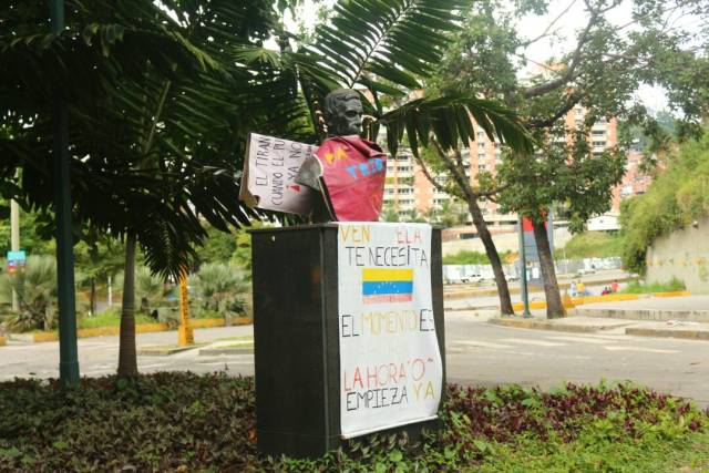 Trancazo en Santa Fe / Foto: Wil Jiménez 