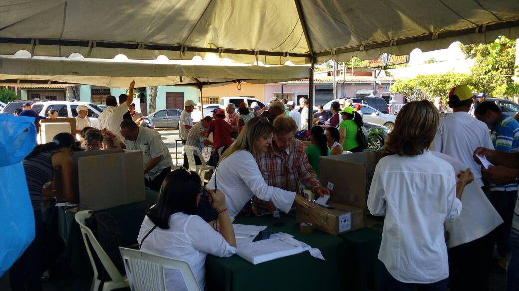 Este fue el ambiente en el estado Sucre durante la consulta popular #16Jul