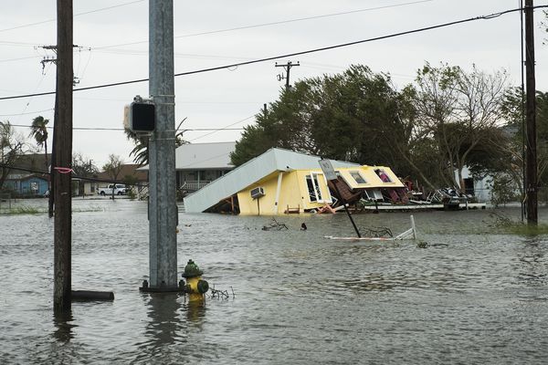 Paso de Harvey. Foto Infobae