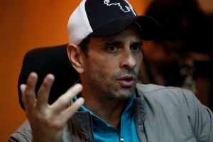 Capriles pide “trabajar juntos” a quienes buscan cambio Gobierno en Venezuela