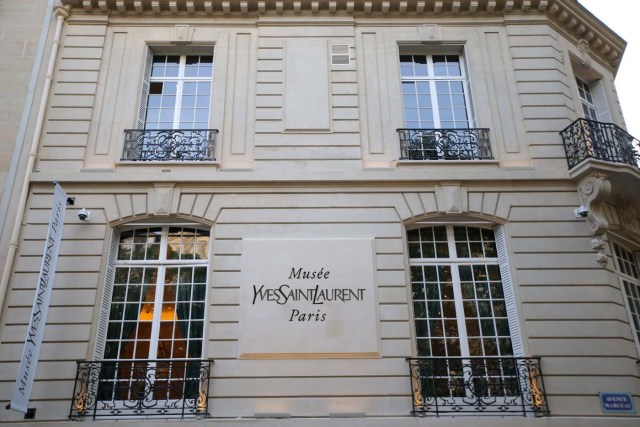 An exterior view shows the Yves Saint Laurent Museum in Paris, France, September 27, 2017. The new museum, celebrating the life and work of French designer Yves Saint Laurent (1936-2008), will open at the avenue Marceau address of his former work studio for almost 30 years. Picture taken September 27, 2017. REUTERS/Stephane Mahe