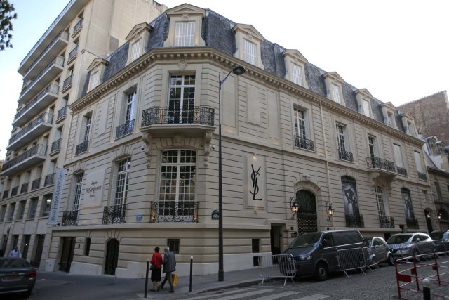 A general view shows the Yves Saint Laurent Museum in Paris, France, September 27, 2017. The new museum, celebrating the life and work of French designer Yves Saint Laurent (1936-2008), will open at the avenue Marceau address of his former work studio for almost 30 years. Picture taken September 27, 2017. REUTERS/Stephane Mahe