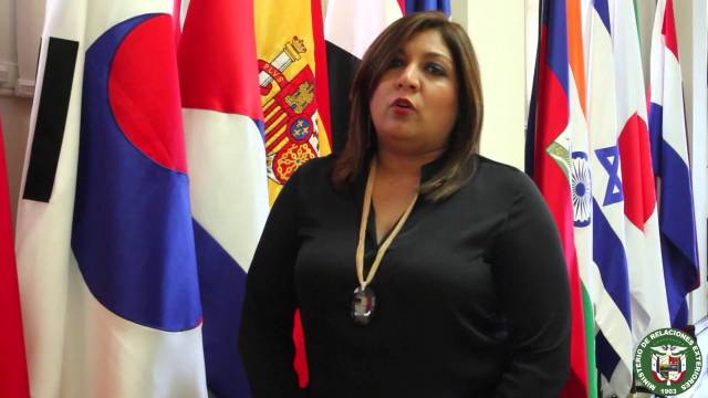 Foto: directora general de Asuntos Jurídicos de la cancillería panameña, Farah Urrutia / Ministerio de Relaciones Exteriores de la República de Panamá