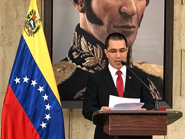 Foto: Canciller de la República, Jorge Arreaza / @vencancilleria