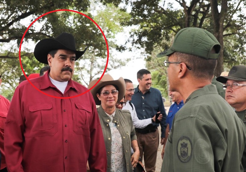 Red Fashion: El sombrero “llanero” de Maduro, marca Bullhide hecho en USA (fotodetalles)
