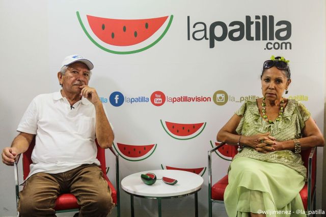 Juan Bautista Caguaniparo y Carmen Cecilia Scott, padres del capitán Juan Carlos Caguaniparo // Foto Will Jiménez - La Patilla