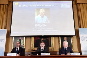 El estadounidense Richard Thaler gana el Premio Nobel de Economía