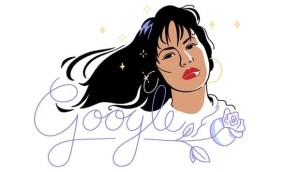 Google recuerda a Selena Quintanilla con doodle musical