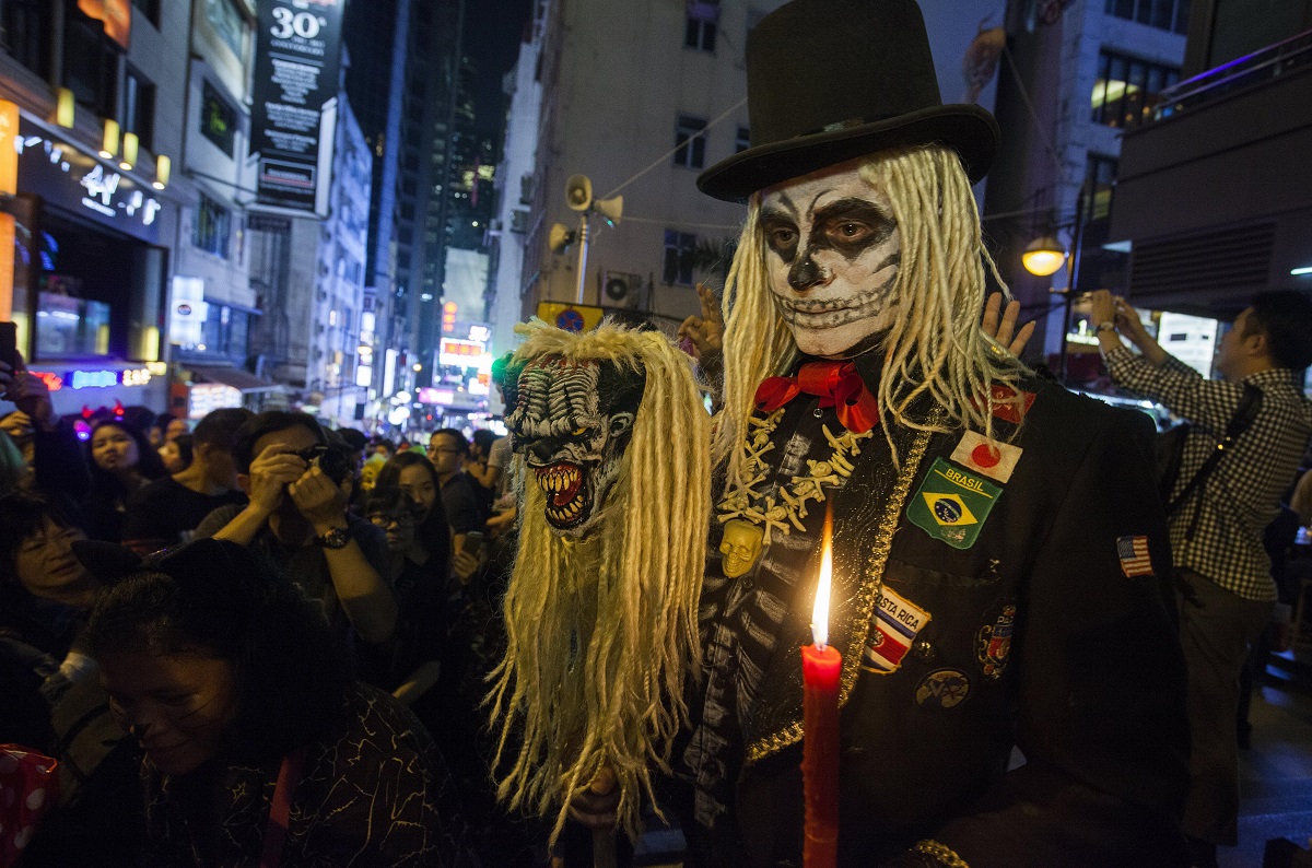 ¡Noche de brujas! Así se celebró Halloween en todo el mundo (Fotos)