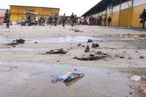 Seis locales se incendiaron en el Mercado de Mayoristas del estado Carabobo