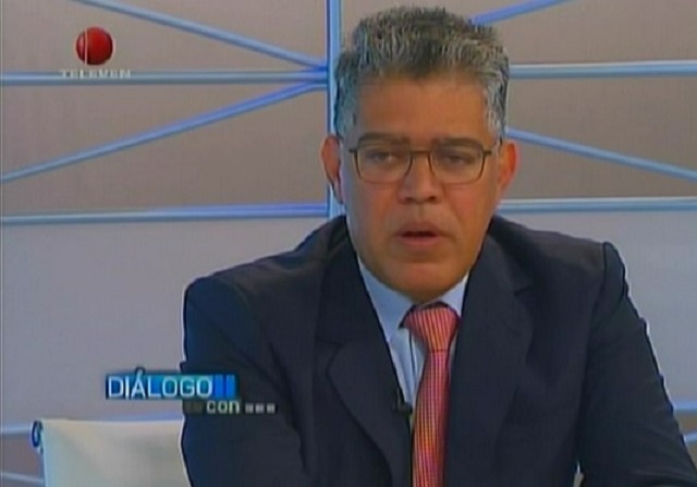Elías Jaua, dirigente oficialista // Foto captura tv