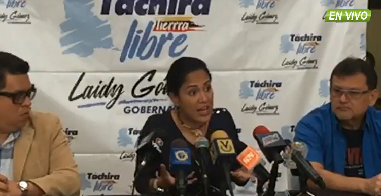 Laidy Gómez: Si debo ir a Miraflores a pedir los recursos pues iré