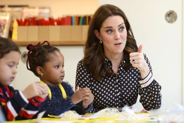 Britain's Catherine, The Duchess of Cambridge, visits the Foundling Museum in London, November 28, 2017. REUTERS/Mary Turner     TPX IMAGES OF THE DAY