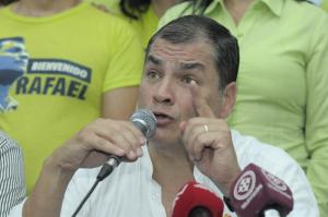 Correa arremete contra Lenín Moreno en su regreso a Ecuador