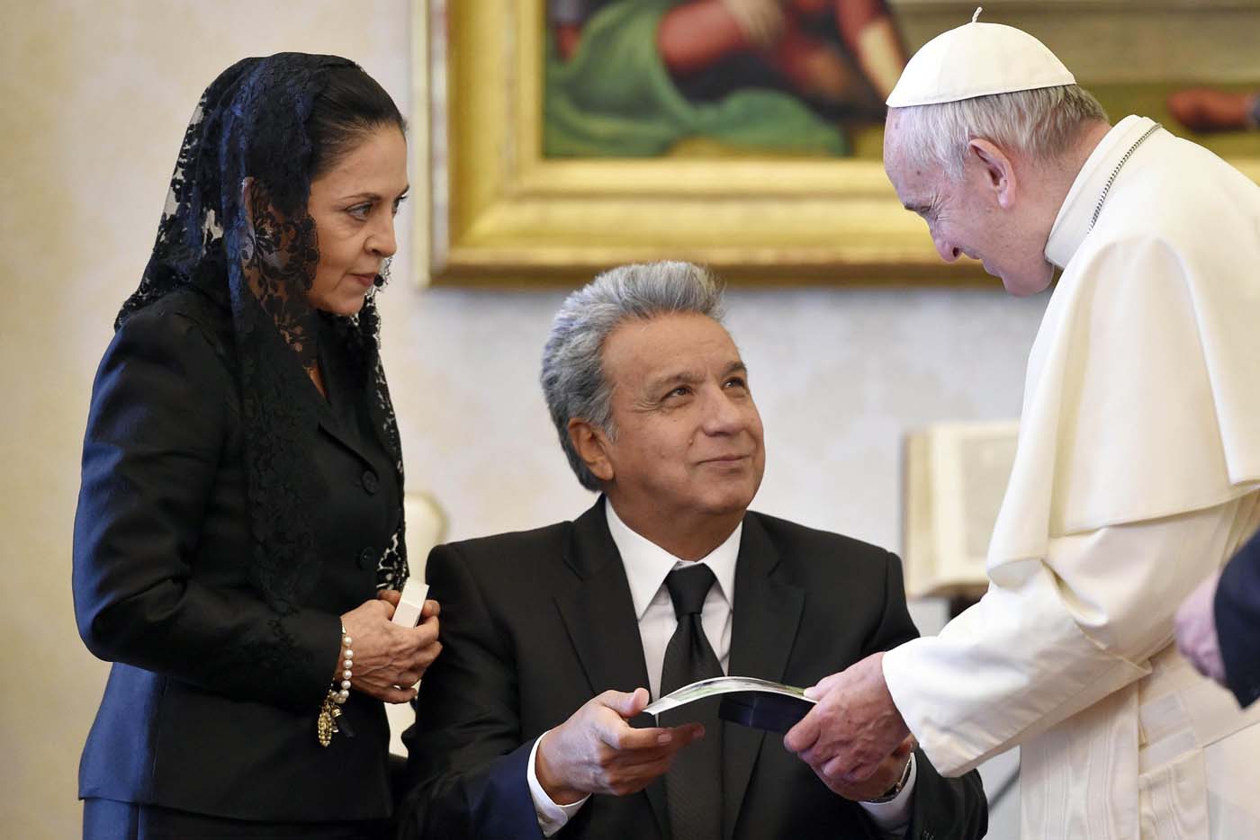 El Papa habla con el presidente de Ecuador de la Amazonía y de corrupción