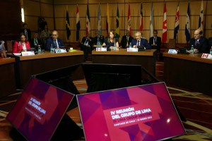 Grupo de Lima rechaza decisión de convocar elecciones presidenciales en Venezuela  (Comunicado)