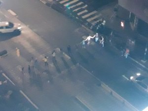 Protestan en la avenida Fuerzas Armadas la noche de este #13Ene (Video)