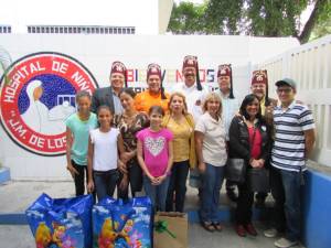 Club Shriner de Venezuela celebró el día de Reyes Magos en el Hospital de Niños