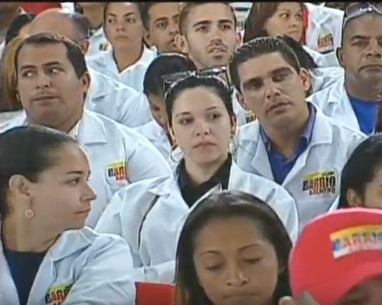 El carómetro de médicos “chavistas” mientras Nicolás dice que en Venezuela hay medicinas
