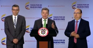 Santos dice que elecciones serán las más tranquilas de la historia de Colombia