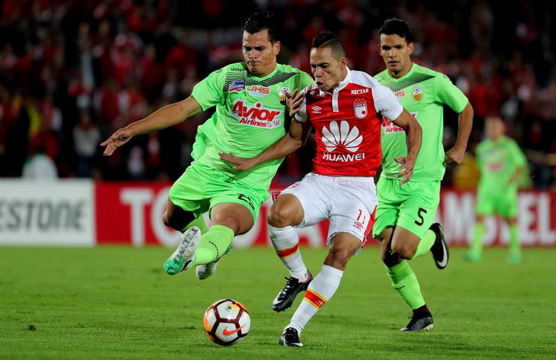 Deportivo Táchira empata con Santa Fe y se despide de la Copa Libertadores