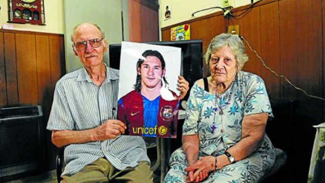 Imagen de archivo de los abuelos de Lionel Messi. Marca.com
