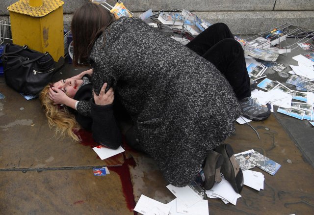 Londres. 2017. CreditToby Melville/ Reuters