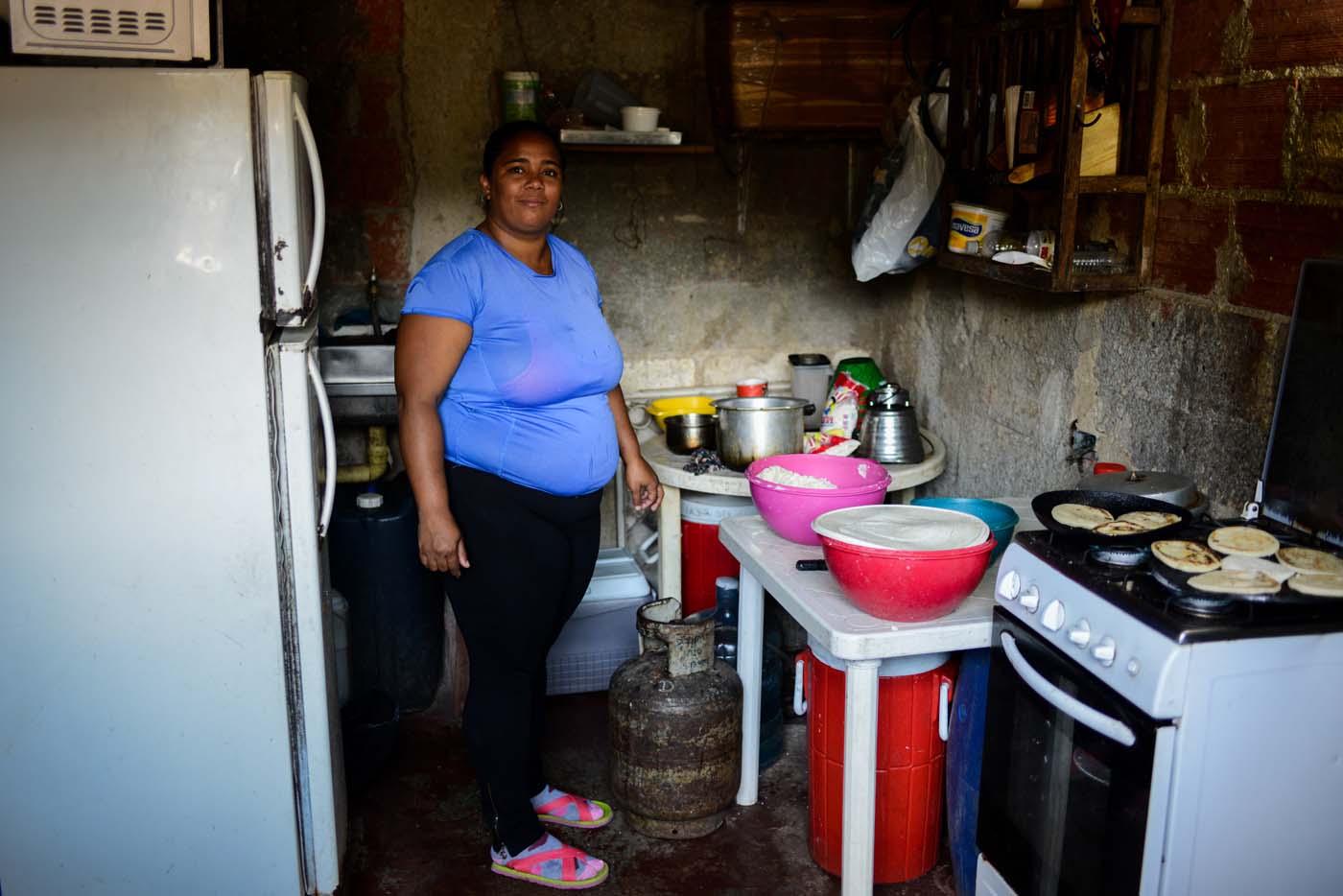 La solidaridad se sienta a la mesa en un rancho de La Vega en Caracas