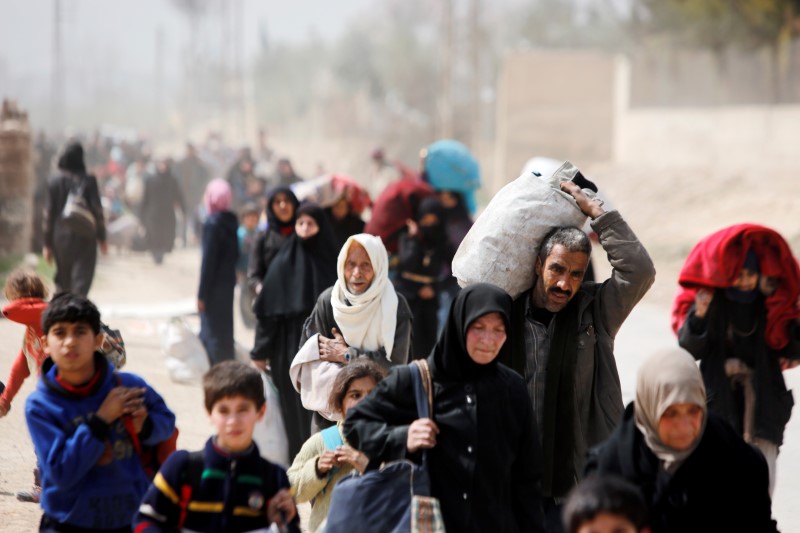 Más de 150.000 civiles han huido de ciudad siria de Afrín en últimos 3 días