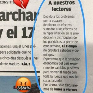 Diario El Tiempo de Anzóategui dejará de circular los fines de semana