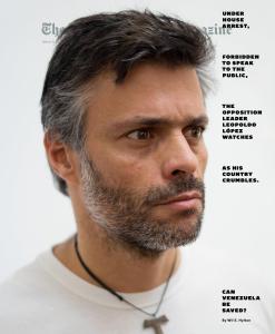 La Foto: Revista NY Times dedica su portada a Leopoldo López