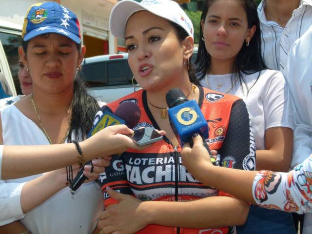Laidy Gómez, gobernadora del estado Táchira | Foto: DIRCI Táchira