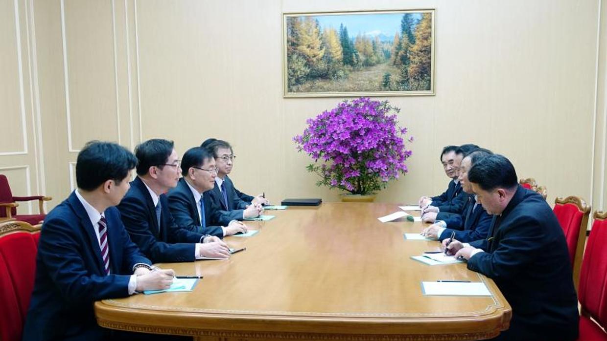 Casa Blanca recibe delegación surcoreana que porta mensaje de Kim Jong-un