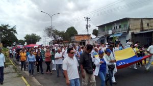 En Guayana marcharon contra la crisis humanitaria en Venezuela (fotos)