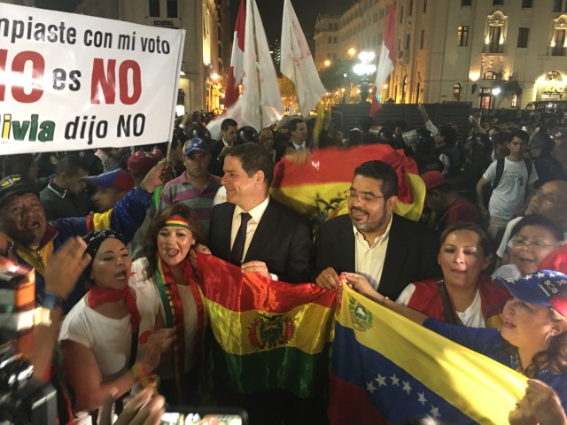 Foto: Luis Florido en la Cumbre de Las Américas / Prensa