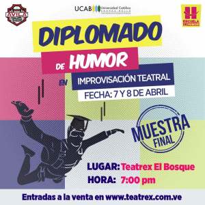 Diplomado de Improvisación Teatral se presentará este fin de semana en Teatrex El Bosque