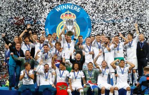 Real Madrid gana la Liga de Campeones por tercera vez consecutiva